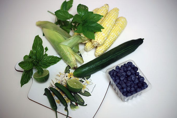 Blueberry Corn Salad